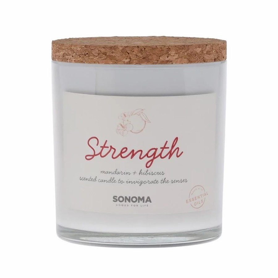 Candles * | Sonoma Goods For Life Spa Strength 3-Wick Candle Jar