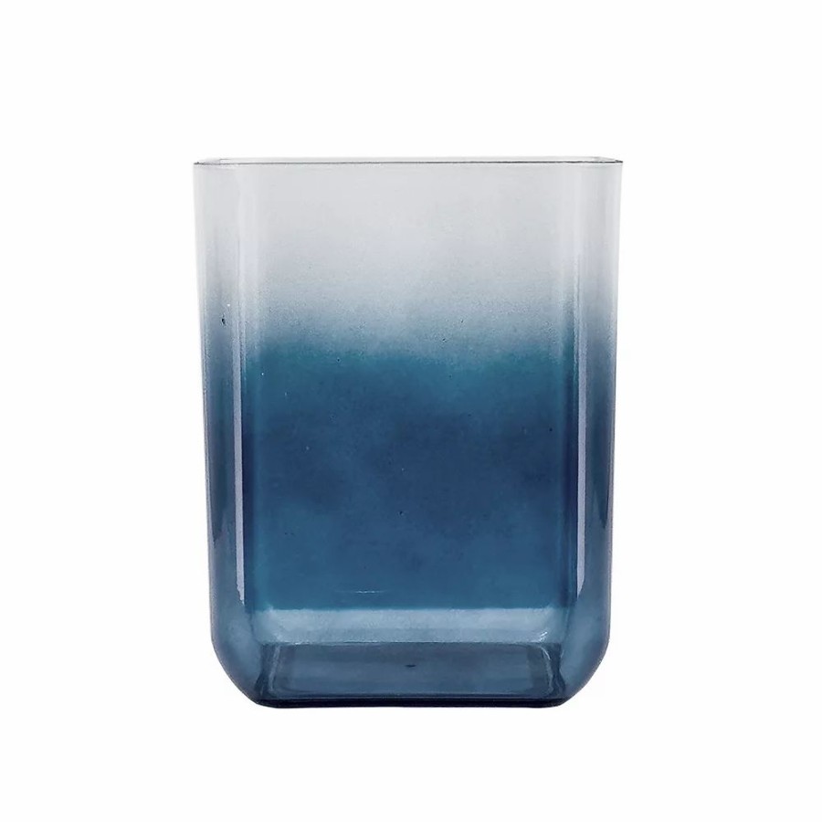 Bathroom * | Sonoma Goods For Life Blue Ombre Wastebasket