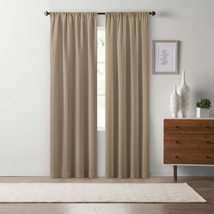 Window Treatments * | Sonoma Goods For Life Scott Window Curtain Set