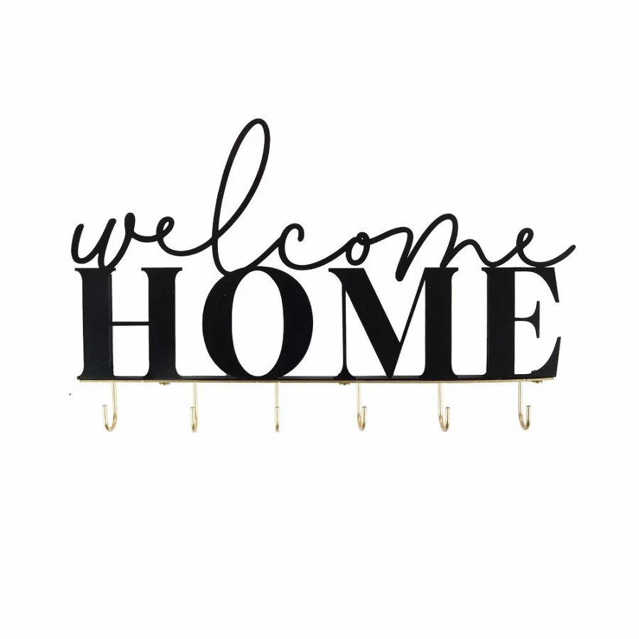 Wall Decor * | Sonoma Goods For Life 6-Hook Welcome Home Wall Decor