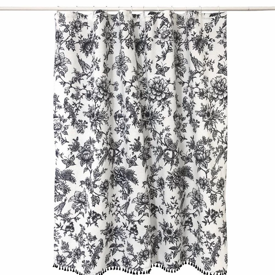 Bathroom * | Sonoma Goods For Life Harrison Floral Print Shower Curtain