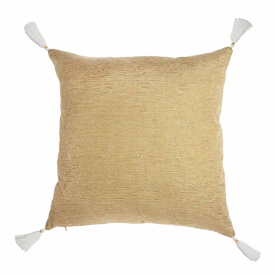 Chair Pads * | Sonoma Goods For Life Yellow Hello Sunshine Pillow